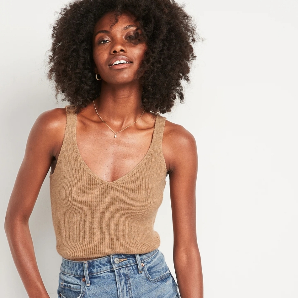 NWT Old Navy Sweater Tank Petite M
